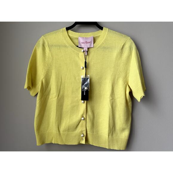 $395 Marc Jacobs The Love Cardigan 100% Cashmere Size M Womens New - Picture 1 of 6